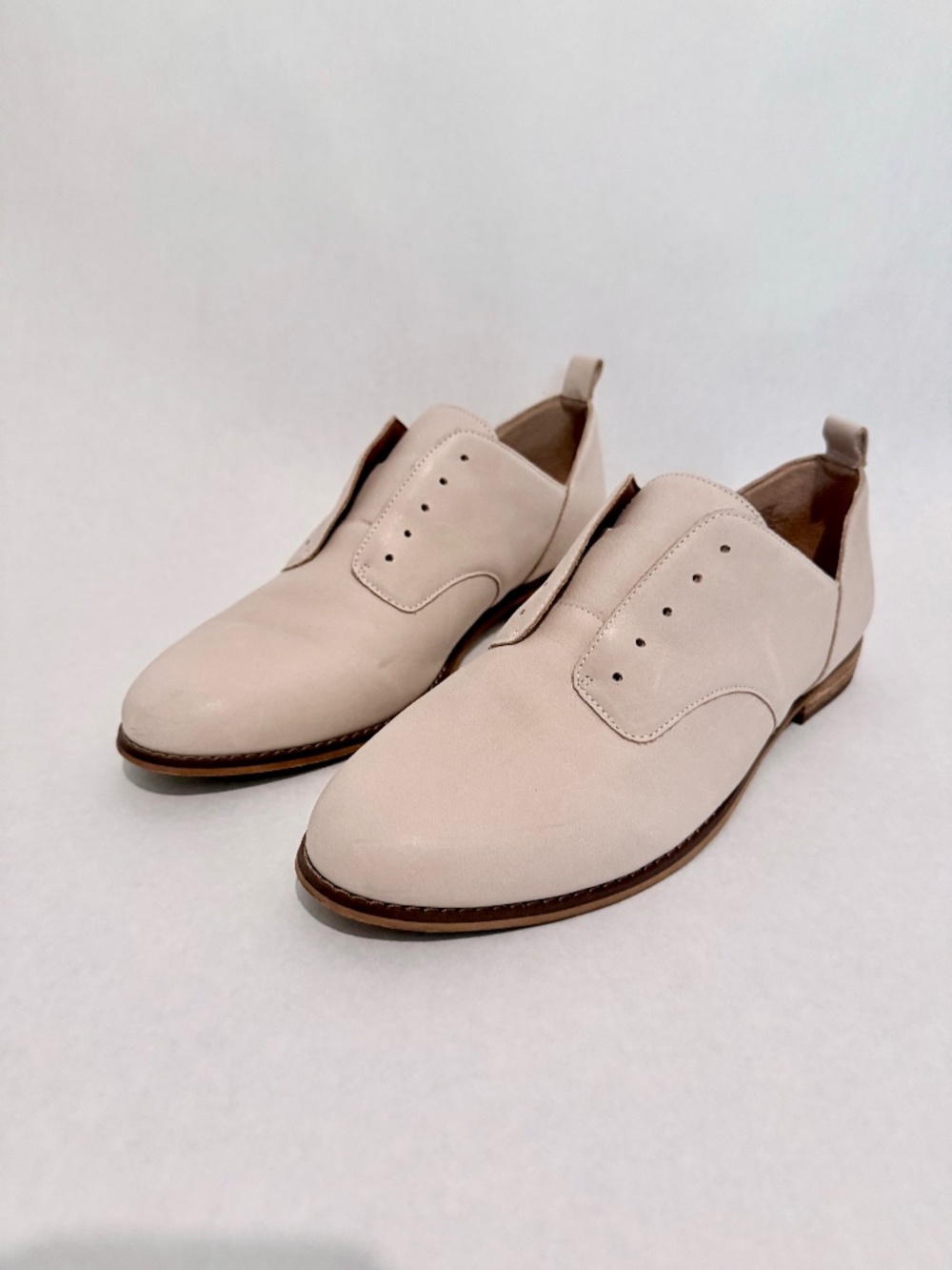 Lucky Brand Ednah  leather Oxfords (size 9) Like new